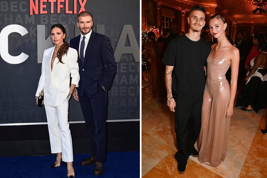 Victoria Beckham ‘devastated Over Son Romeos Split From His Model Girlfriend Mia Regan And 